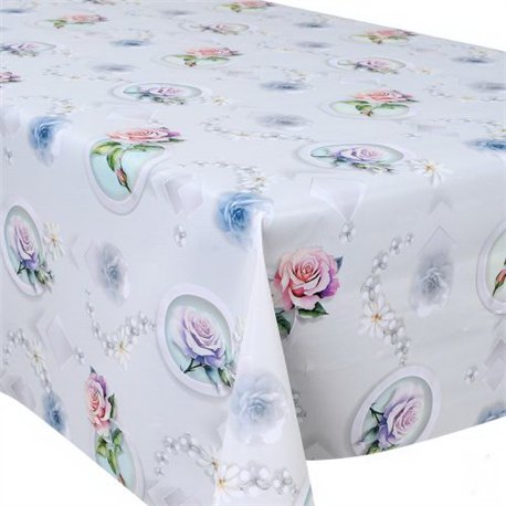 Клеенка 1,40*20м рулон Baby Face на тканевой основе MA-5660