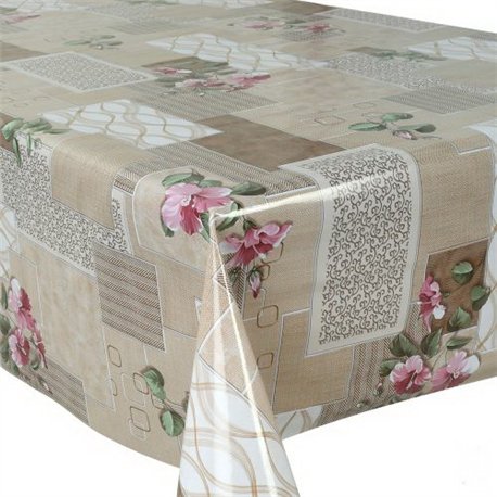 Клеенка Glossy 1,37*20м рулон 3-х шаровая на тканевой основе MA-5982-1