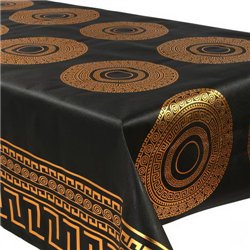 Клейонка Holiday 1,37*20м рулон з тисненням на тканинній основі MA-5828