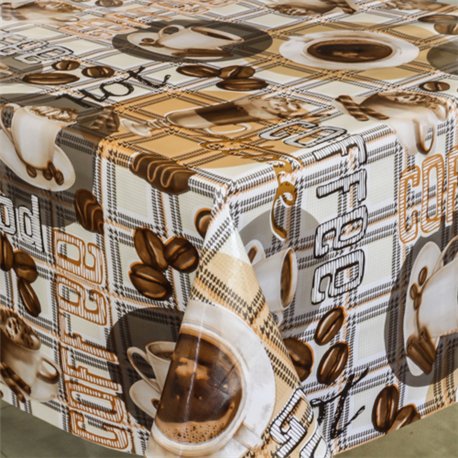 Клейонка 1,37*30м рулон силікон 82226A