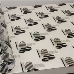 Клейонка 0,8мм-0,6м*20м силікон Лазер 81840B-S