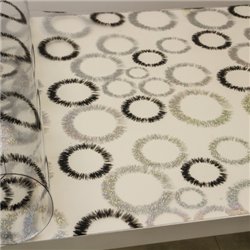 Клеенка 0,8мм-0,6м*20м силикон Лазер 81846A-S