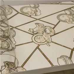 Клеенка 0,8мм-0,6м*20м силикон Лазер 81859A-G