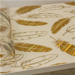 Клеенка 0,8мм-0,6м*20м силикон Лазер 82064B-G