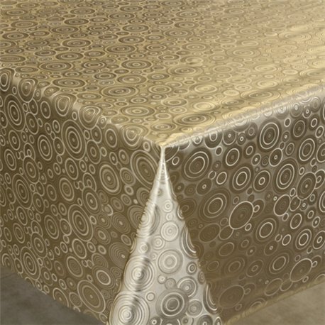 Клейонка 1,40*20м рулон золото-срібло 237LG