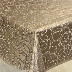 Клейонка 1,40*20м рулон золото-срібло 238G-LG