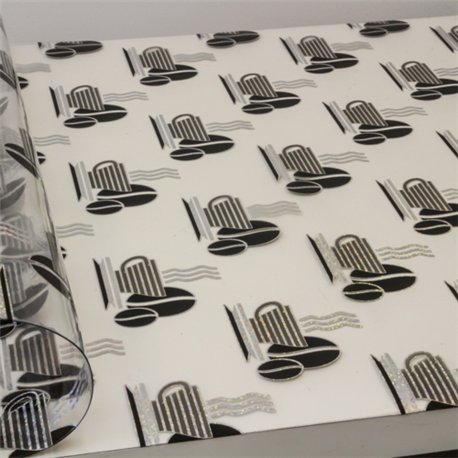 Клейонка 0,8мм-1,0м*20м силікон Лазер 81840B-S