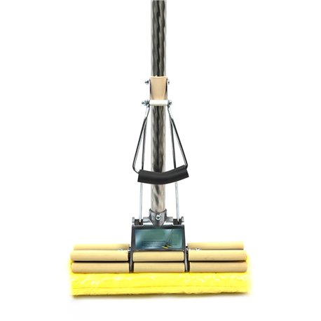 Швабра 2-й отжим 8102 косичка бежевый