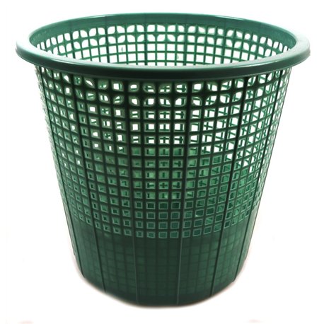 Корзина для паперів Сітка з обідком кольорова