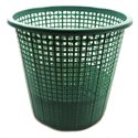 Корзина для бумаг Сетка с ободком цветная