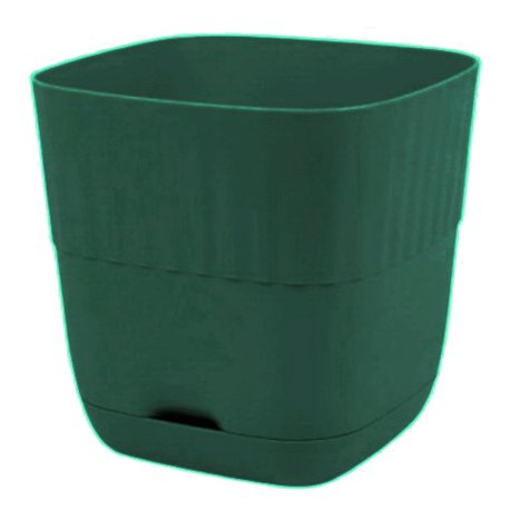 Вазон Эрика 220х220 зеленый