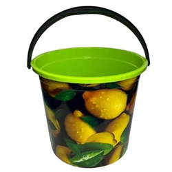 Відро  4,5л ПГ-1012 з малюнком 