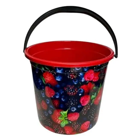 Ведро  4,5л ПГ-1012 с рисунком 