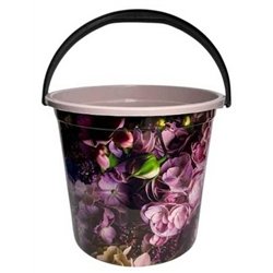 Ведро  4,5л ПГ-1012 с рисунком микс