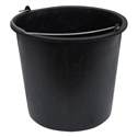 Ведро 16л Х мерное с металлической ручкой черное 