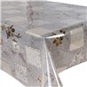 Клеенка мягкое стекло 1,37*20м рулон Laser голограмма MA-5007E