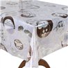Клейонка м'яке скло 1,37*20м рулон Laser голограма MA-5009G