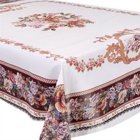 Клейонка-скатертина 1,40*1,1м*20шт відрізна в рулоні Fiesta на тканинній основі MA-5955-1.1