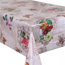 Клеенка Glossy 1,37*20м рулон 3-х шаровая на тканевой основе MA-5968