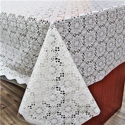 Клеенка 1,32*22м рулон LACE Ажур 005F