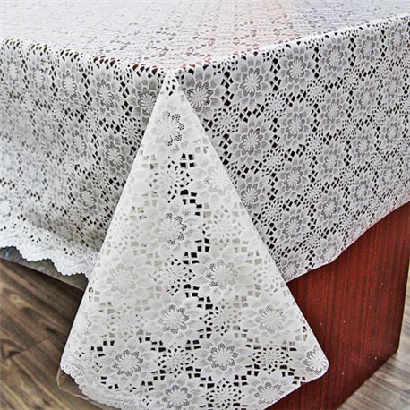 Клеенка 1,32*22м рулон LACE Ажур 005F