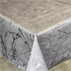 Клейонка 1,40*20м рулон золото-срібло 200G-S
