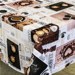 Клейонка 1,40*20м рулон фотодрук 2-х шарова Baby Face 5257-1