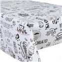 Клеенка 1,40*20м рулон Dekorama 031B газетка barista