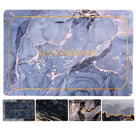 Коврик R94775-30936-30938-60 Влагопоглощающий прямоугольный 40х60см с рисунком ровные углы