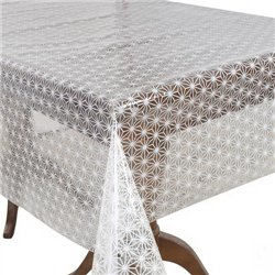 Клеенка France 1,40*30м рулон силикон MA-6186