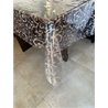 Клеенка Silikon 1,35*30м рулон В-0006 Вензель кофе