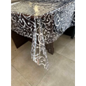 Клеенка Silikon 1,35*30м рулон А-0006 Вензель белый