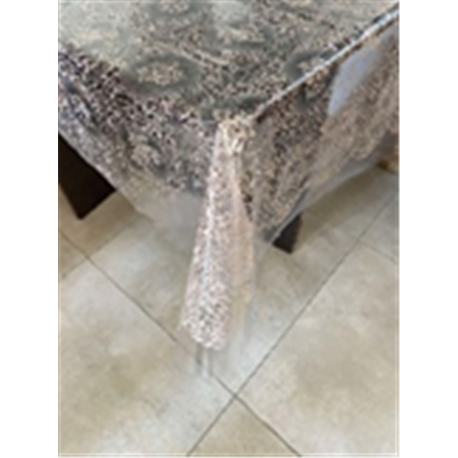 Клейонка Silikon 1,35*30м рулон В-0007 Виноград кава