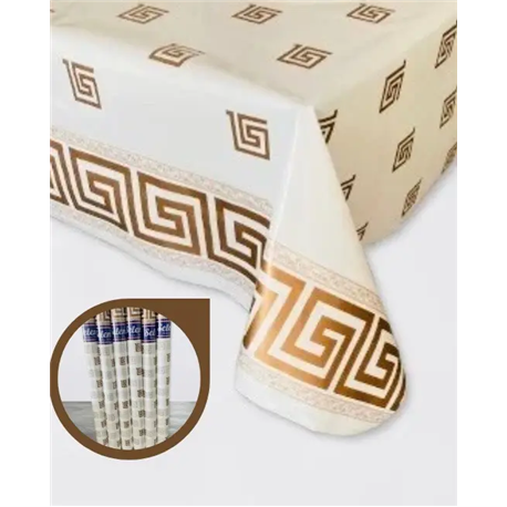 Клейонка Брален 1,35*30м рулон Br-0081 Versace Gold
