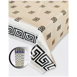 Клеенка Брален 1,35*30м рулон Br-0083 Versace Black