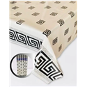 Клеенка Брален 1,35*30м рулон Br-0083 Versace Black