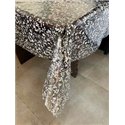 Клейонка Брален 1,35*30м рулон Br-0002 Квітка білий