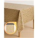 Клейонка Брален 1,35*30м рулон Br-0003 Вензель кава