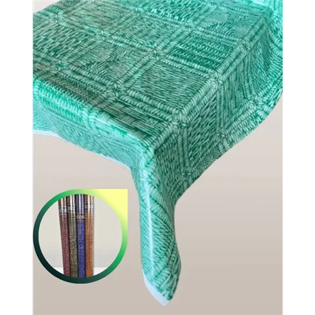 Клейонка Брален 1,35*30м рулон Br-0054 Плетінка-2 зелений