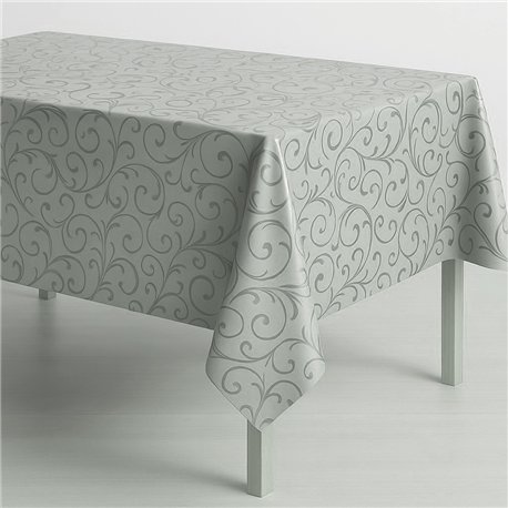 Клейонка Брален 1,35*30м рулон Br-0017 Вензель срібло