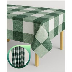 Клеенка Брален 1,35*30м рулон Br-0074 Плитка зеленый