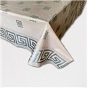 Клеенка Брален 1,35*30м рулон Br-0085 Versace Кофе серебро